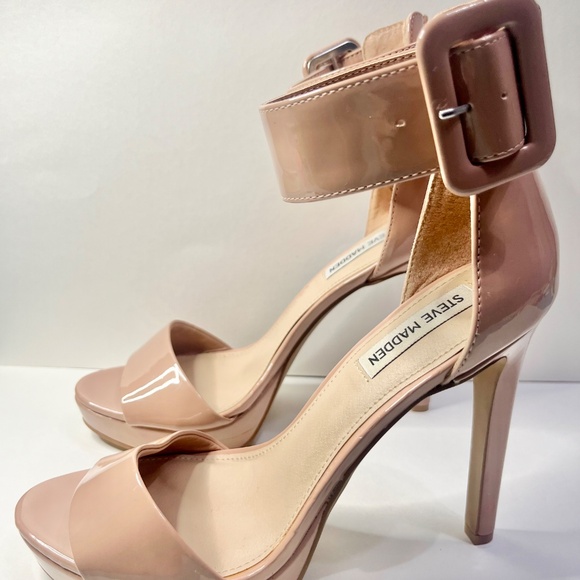 Steve Madden Platform Heels beige - Picture 2 of 11